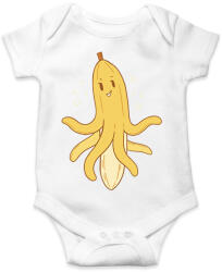 printfashion Banán polip - Baba Body - Fehér (16067962)