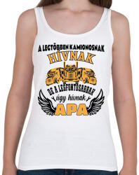 printfashion Kamionos apa - Női atléta - Fehér (16427712)