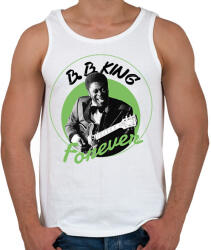 printfashion B. B. King - Férfi atléta - Fehér (7658465)