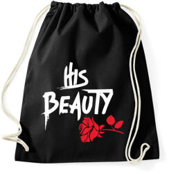 printfashion Szépség és a szörnyeteg - páros női - Sportzsák, Tornazsák - Fekete (6064625)