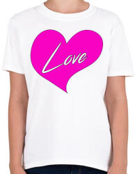 printfashion Love - Gyerek póló - Fehér (11681134)