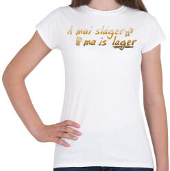 printfashion Lager (version 2) - Női póló - Fehér (13534585)