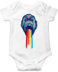 printfashion Gorilla - Baba Body - Fehér (2282063)