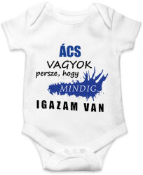printfashion Ács vagyok. . . - Baba Body - Fehér (16281888)