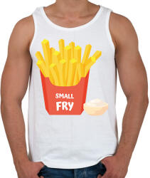 printfashion Small Fry - Kistesó - Férfi atléta - Fehér (7012253)
