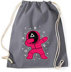printfashion Squid Game Dab háromszög fehér - Sportzsák, Tornazsák - Grafitszürke (5726356)