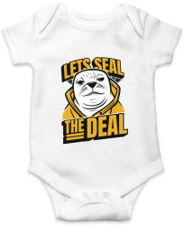 printfashion fóka-Seal the deal - Baba Body - Fehér (5508824)
