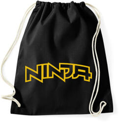 printfashion Ninja - Sportzsák, Tornazsák - Fekete (3028139)