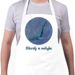 printfashion Merülj a mélybe - Kötény - Fehér (7475369)
