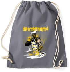 printfashion Skorpió szakács - Sportzsák, Tornazsák - Grafitszürke (96942)