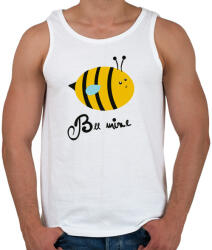 printfashion Méhecske - Férfi atléta - Fehér (415923)