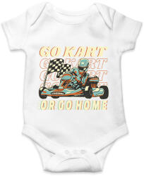 printfashion Gokart - Baba Body - Fehér (6150669)