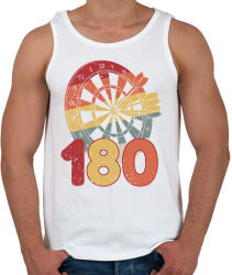 printfashion Darts - Férfi atléta - Fehér (13994462)