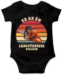 printfashion Láncfűrész / Favágó - Baba Body - Fekete (5760641)