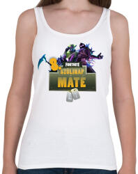 printfashion Fortnite Születésnap - Női atléta - Fehér (1698825)