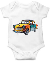 printfashion LEGO Trabant - Retro autó - Baba Body - Fehér (15535662)