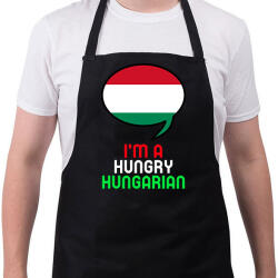 printfashion HUNGRY - Kötény - Fekete (10491148)