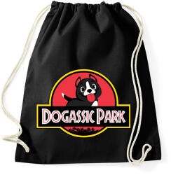 printfashion Dogassic Park - Sportzsák, Tornazsák - Fekete (13420001)