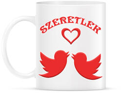 printfashion Szerelmes galambok - Bögre - Fehér (2711348)