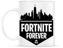 printfashion Fortnite forever póló - Bögre - Fehér (7622689)