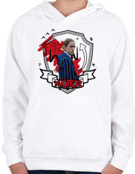 printfashion Xavier firka - Gyerek kapucnis pulóver - Fehér (11787148)