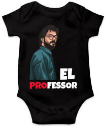 printfashion El Professor - Baba Body - Fekete (10368871)