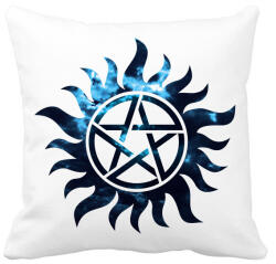 printfashion Supernatural (Odaát) - Párnahuzat, Díszpárnahuzat - Fehér (16304441)