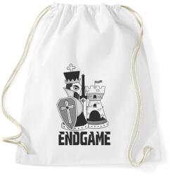 printfashion Sakk végjáték 1 - Sportzsák, Tornazsák - Fehér (4941861)