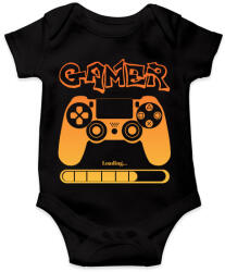 printfashion Gamer - Baba Body - Fekete (5311008)