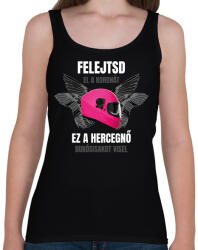 printfashion Bukósisakot visel - Női atléta - Fekete (15042854)