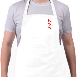 printfashion Alfa Romeo 147 01 - Kötény - Fehér (12676071)