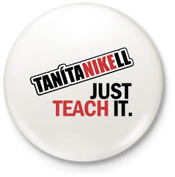 printfashion tanítanikell - Kitűző, hűtőmágnes - Fehér (6843648)