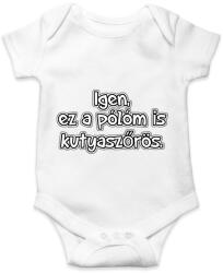 printfashion Kutyaszőrös - Baba Body - Fehér (13861901)