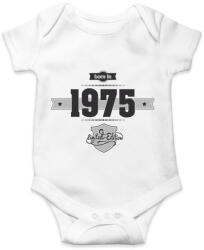 printfashion born-in-1975-(dark&lightgrey) - Baba Body - Fehér (1329688)
