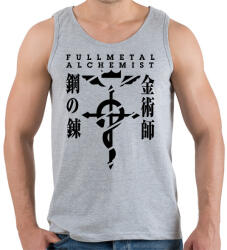 printfashion Fullmetal Alchemist - Férfi atléta - Sport szürke (16577451)