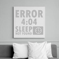 printfashion 404 - Sleep not Found - Vászonkép - Fehér (6629167)