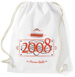 printfashion since-2008-red-black - Sportzsák, Tornazsák - Fehér (538712)