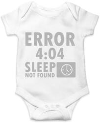 printfashion 404 - Sleep not Found - Baba Body - Fehér (2013507)