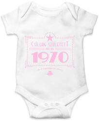 printfashion csillag-1970-pink - Baba Body - Fehér (1330194)