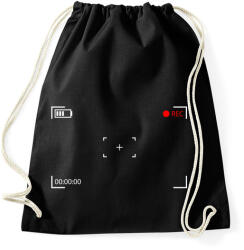 printfashion Kamera kereső fehér - Sportzsák, Tornazsák - Fekete (5243734)