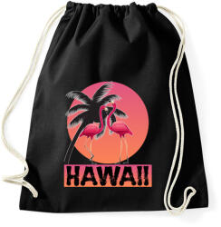 printfashion Hawaii - Sportzsák, Tornazsák - Fekete (4739650)