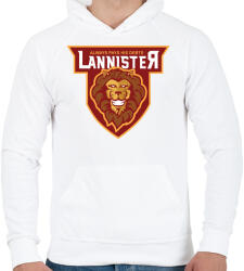 printfashion Lannister - Férfi kapucnis pulóver - Fehér (494832)