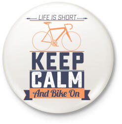 printfashion Bringázásra fel! - Kitűző, hűtőmágnes - Fehér (3074015)