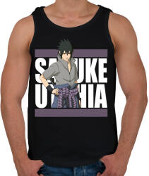 printfashion Ucsiha Szaszuke - Férfi atléta - Fekete (1961279)