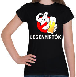 printfashion Legényirtok - Női póló - Fekete (7267701)