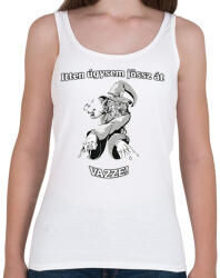 printfashion Itt úgysem jössz át - Gandalf - Gyűrűk ura - Női atléta - Fehér (2846949)