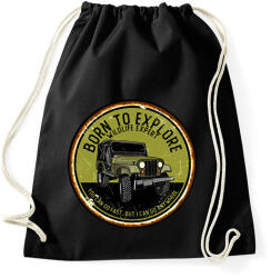 printfashion Terepjáró - Sportzsák, Tornazsák - Fekete (14228066)