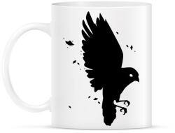 printfashion Black Bird - Bögre - Fehér (789644)
