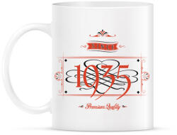 printfashion since-1935-red-black - Bögre - Fehér (790638)
