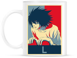 printfashion Death Note - L - Bögre - Fehér (6567761)